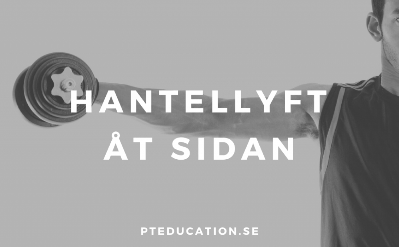 Hantellyft åt sidan