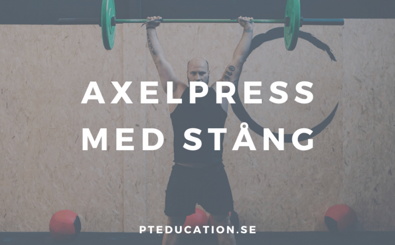 Axelpress med stång