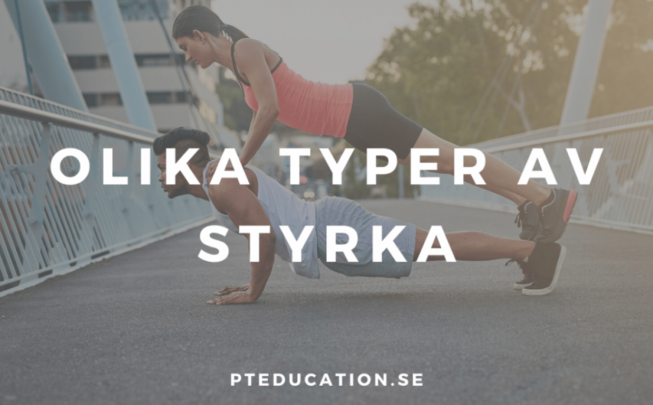 Olika typer av styrka – Styrketräning med tanke på typ av styrka